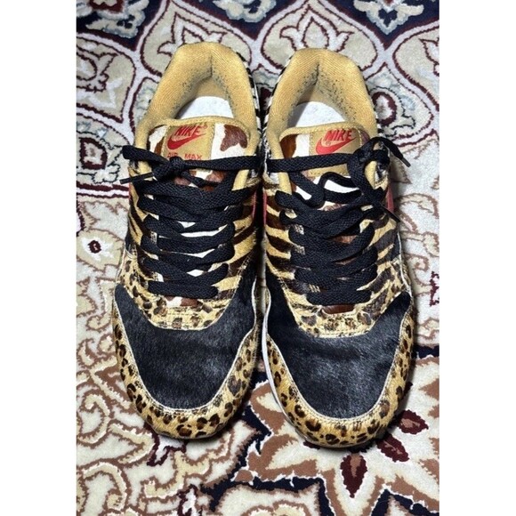 Nike Air Max 1 Atmos Animal Packs Size 8 AQ0928-700 W/ Box & Accessories main image 9